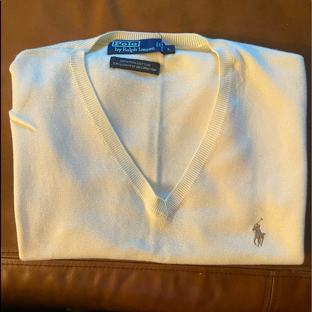 Off White Ralph Lauren Sweater Vest